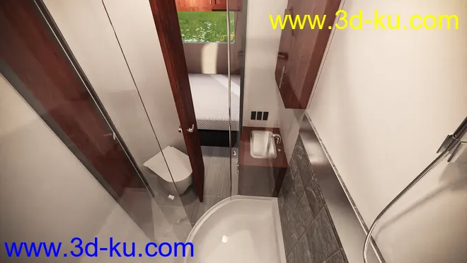Tesla RV Trailer模型的图片7