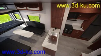 3D打印模型Tesla RV Trailer的图片