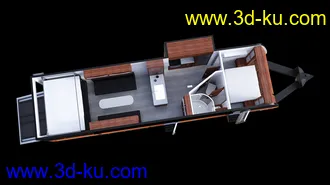 3D打印模型Tesla RV Trailer的图片