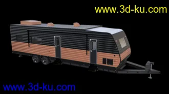 3D打印模型Tesla RV Trailer的图片