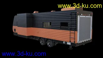 3D打印模型Tesla RV Trailer的图片