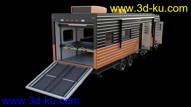 Tesla RV Trailer模型的图片12