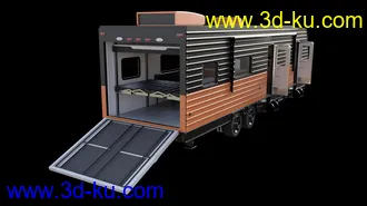 3D打印模型Tesla RV Trailer的图片