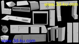 3D打印模型Tesla RV Trailer的图片