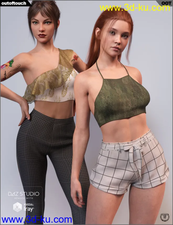 Texture Expansion for MEGA Wardrobe 2模型的图片5