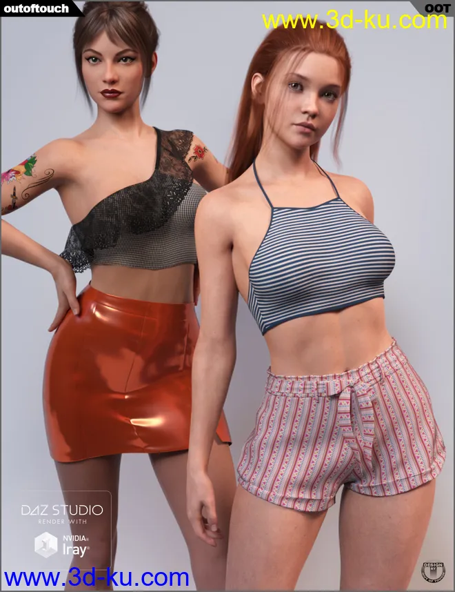 Texture Expansion for MEGA Wardrobe 2模型的图片7
