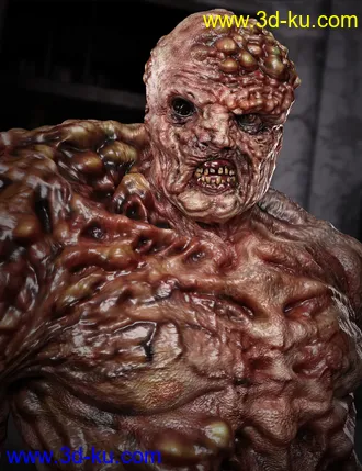 3D打印模型The Abomination HD for Genesis 8 Male的图片