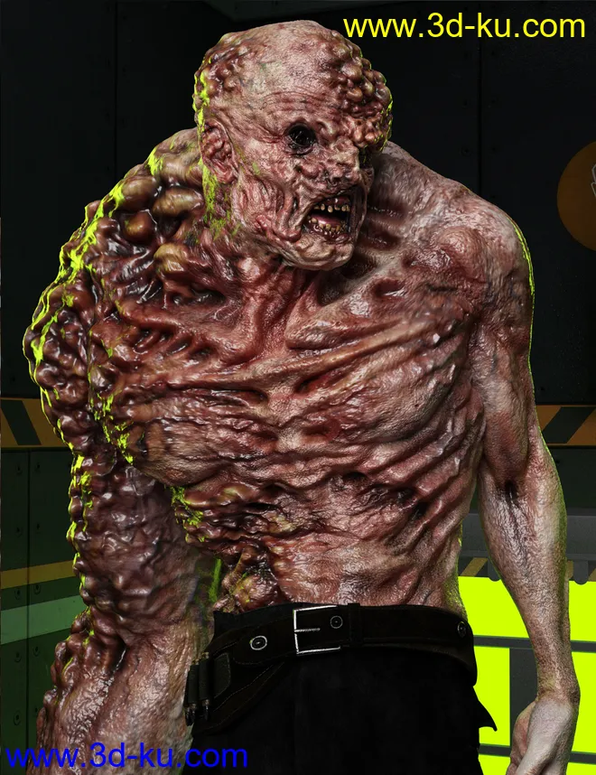 The Abomination HD for Genesis 8 Male模型的图片4
