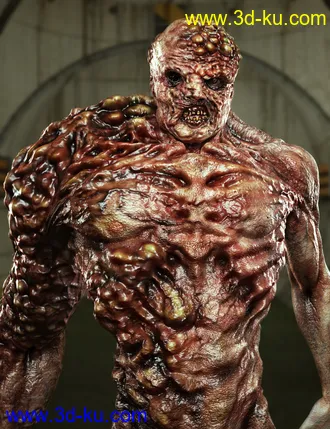 3D打印模型The Abomination HD for Genesis 8 Male的图片