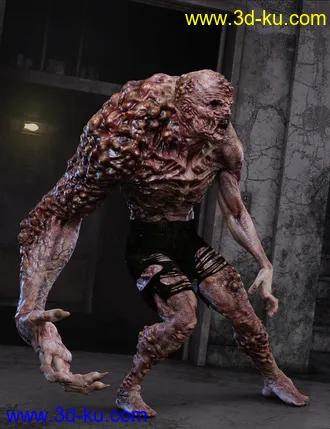 3D打印模型The Abomination HD for Genesis 8 Male的图片