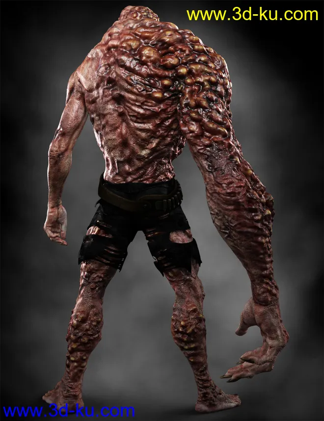 The Abomination HD for Genesis 8 Male模型的图片8