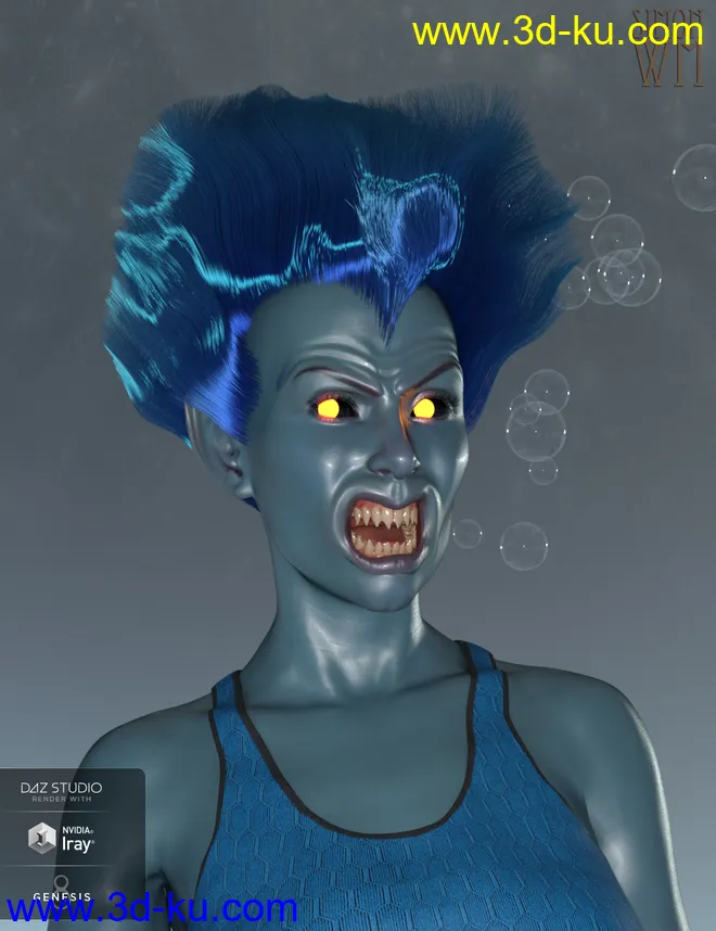 The Atlanteans for Genesis 8模型的图片10
