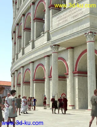 3D打印模型The Colosseum的图片