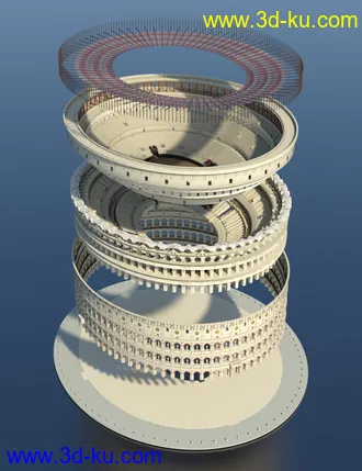 3D打印模型The Colosseum的图片