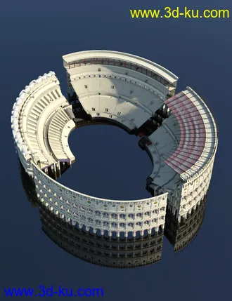 3D打印模型The Colosseum的图片