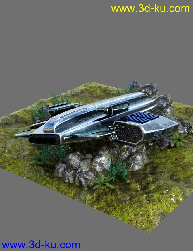 The Crashed Starship Prop Set模型的图片11