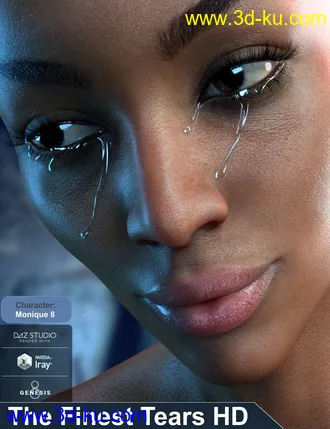 3D打印模型The Finest Tears HD for Genesis 8 Female(s)的图片