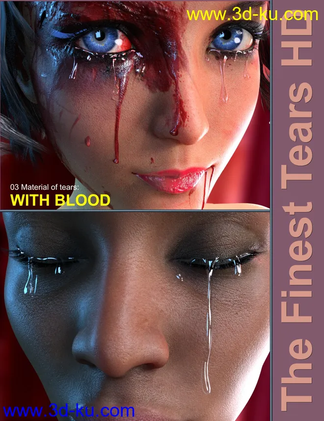The Finest Tears HD for Genesis 8 Female(s)模型的图片4