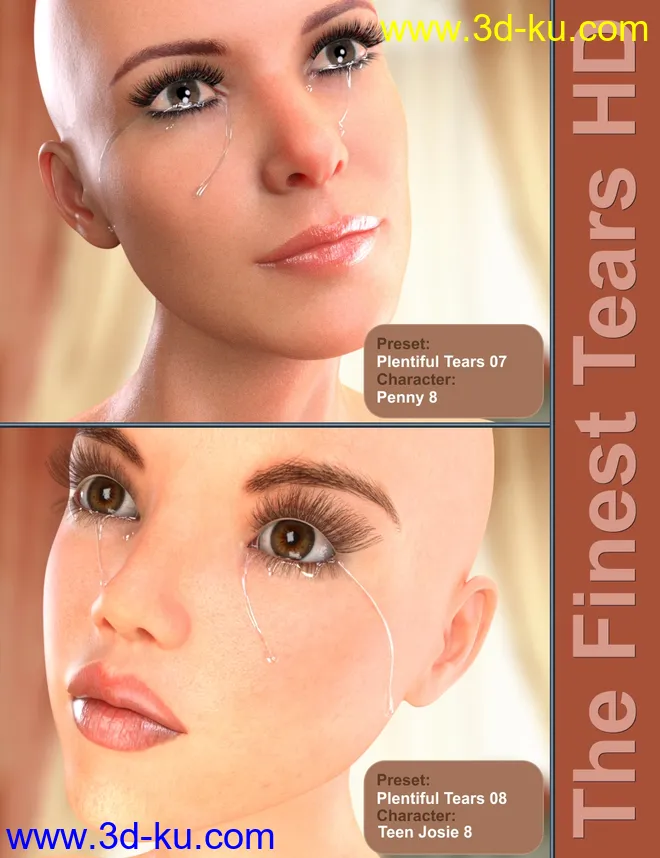 The Finest Tears HD for Genesis 8 Female(s)模型的图片8
