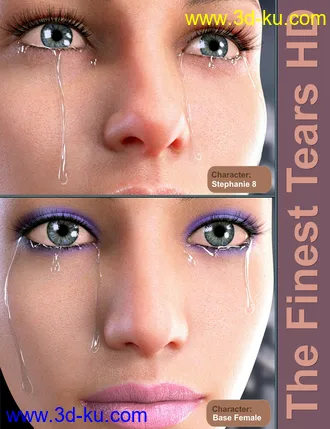 3D打印模型The Finest Tears HD for Genesis 8 Female(s)的图片