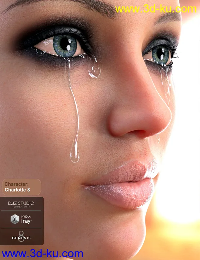 The Finest Tears HD for Genesis 8 Female(s)模型的图片10