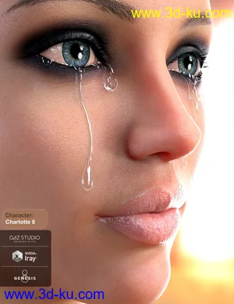 3D打印模型The Finest Tears HD for Genesis 8 Female(s)的图片