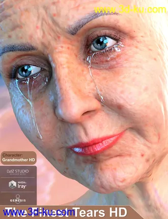 3D打印模型The Finest Tears HD for Genesis 8 Female(s)的图片