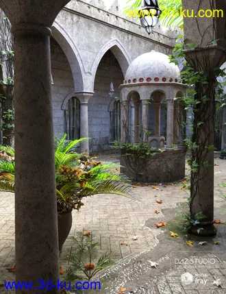 3D打印模型The Forgotten Courtyard的图片