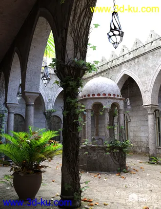 3D打印模型The Forgotten Courtyard的图片