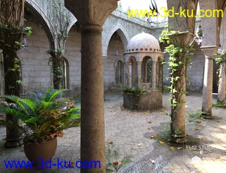 3D打印模型The Forgotten Courtyard的图片