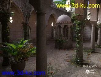 3D打印模型The Forgotten Courtyard的图片