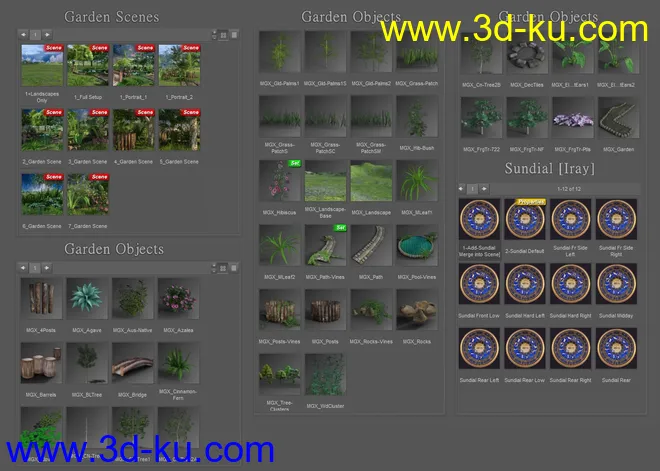 The Garden and World Project模型的图片4