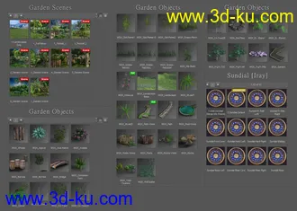 3D打印模型The Garden and World Project的图片