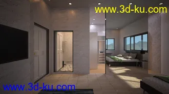 3D打印模型The Master Bedroom的图片