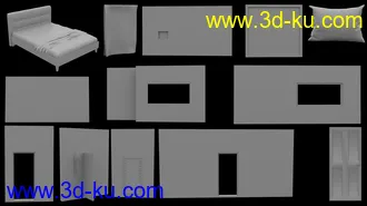 3D打印模型The Master Bedroom的图片