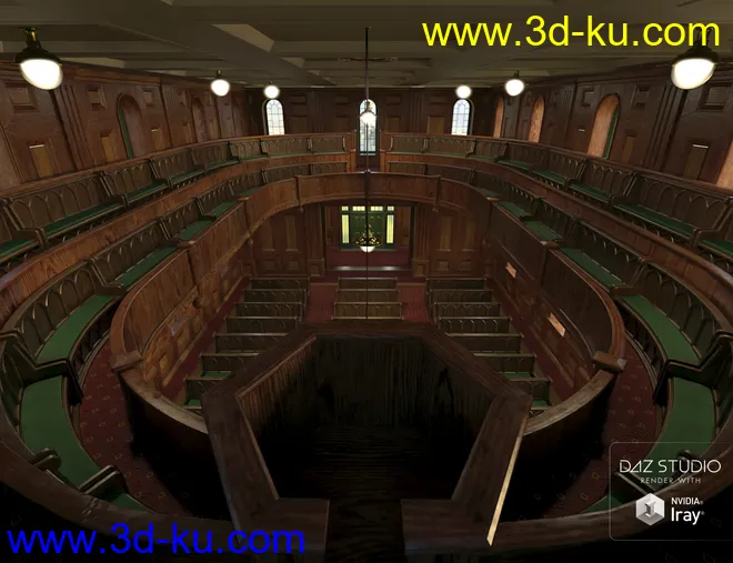 The Meeting Lodge Interior模型的图片3