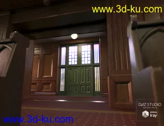 3D打印模型The Meeting Lodge Interior的图片