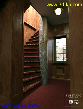 3D打印模型The Meeting Lodge Interior的图片