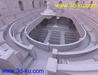 3D打印模型The Meeting Lodge Interior的图片