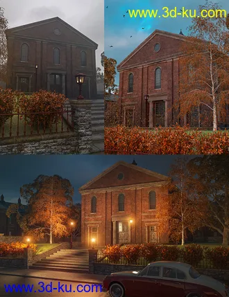 3D打印模型The Meeting Lodge Texture Add On的图片