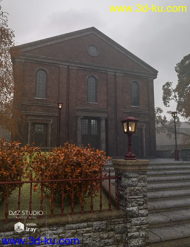 The Meeting Lodge Texture Add On模型的图片5