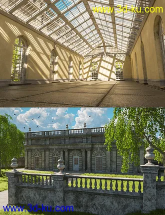 3D打印模型The Orangery的图片