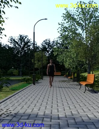 3D打印模型The Park Way的图片