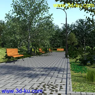 3D打印模型The Park Way的图片