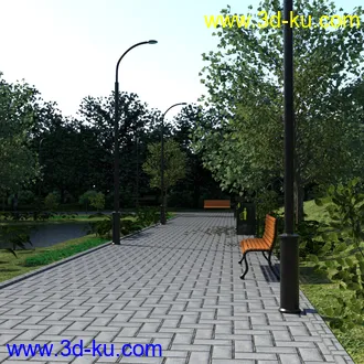 3D打印模型The Park Way的图片