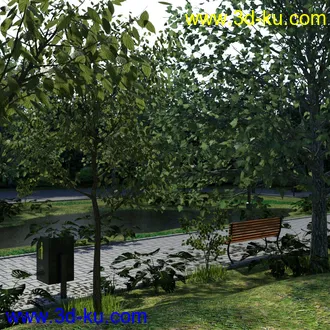 3D打印模型The Park Way的图片