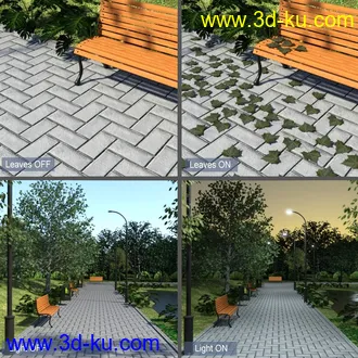 3D打印模型The Park Way的图片