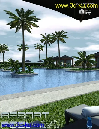 3D打印模型The Resort Pool的图片