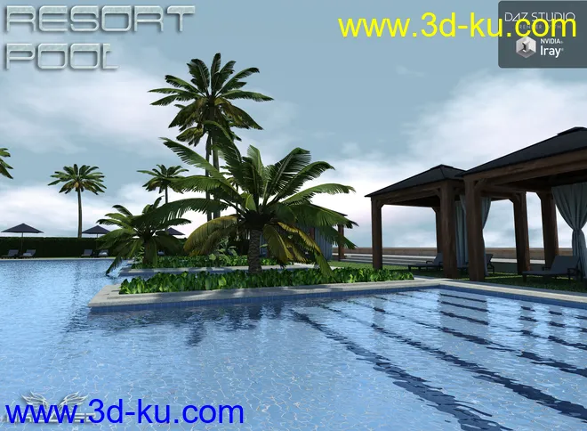 The Resort Pool模型的图片3