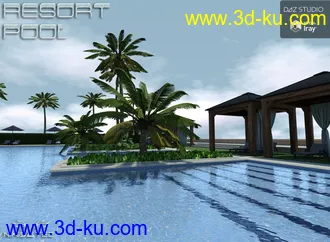 3D打印模型The Resort Pool的图片
